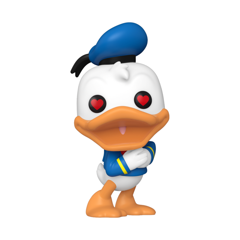 Donald Duck: 90th Anniversary - Donald Duck (Heart Eyes) Pop! Vinyl Figure