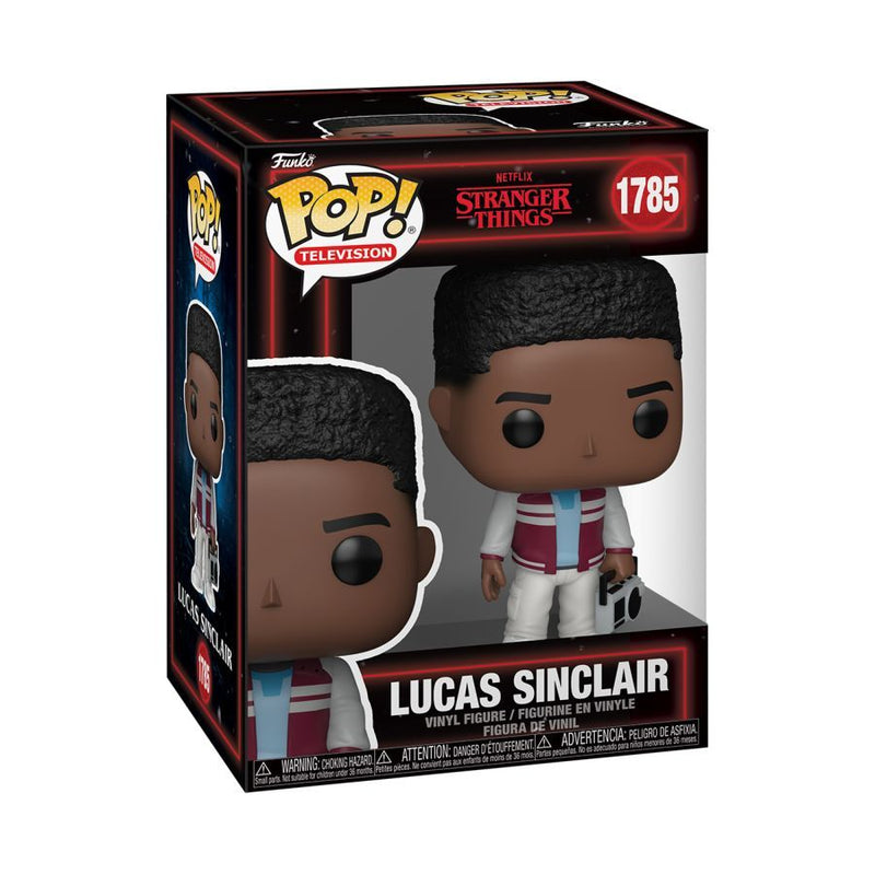 Stranger Things - Lucas Sinclair with Boombox Pop! Vinyl Figure