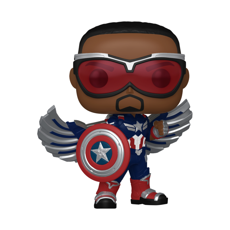 Captain America: Brave New World - Captain America (Sam Wilson) Pop! Vinyl Figure