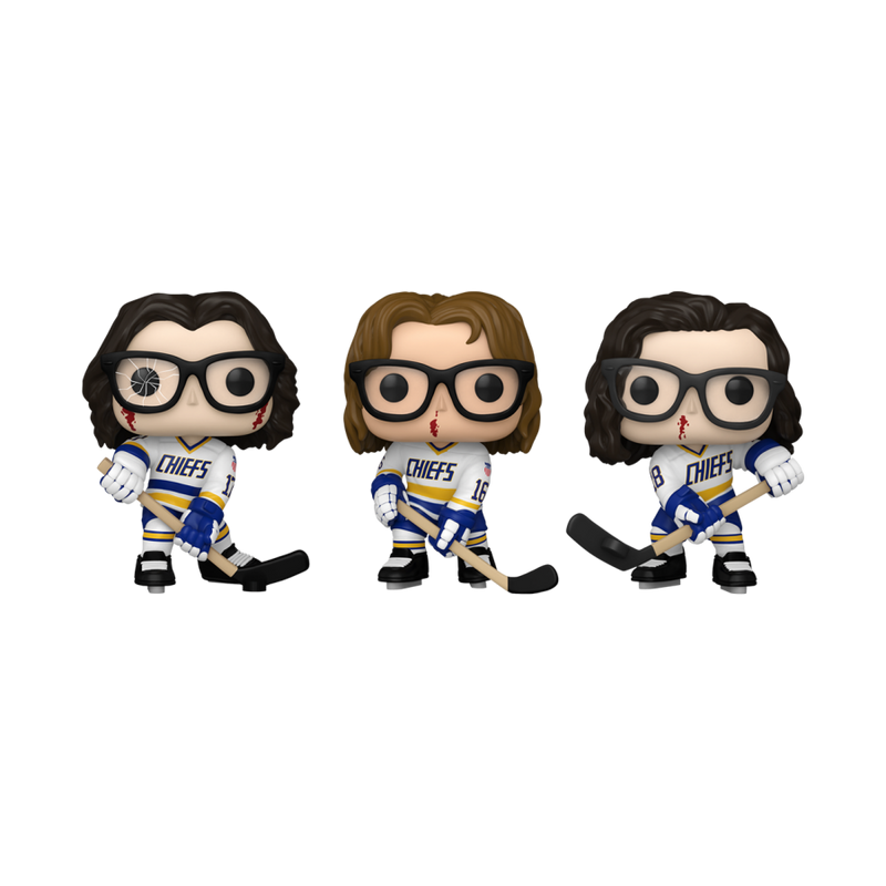 Slap Shot - The Hansons Pop! Vinyl Figure 3 Pack