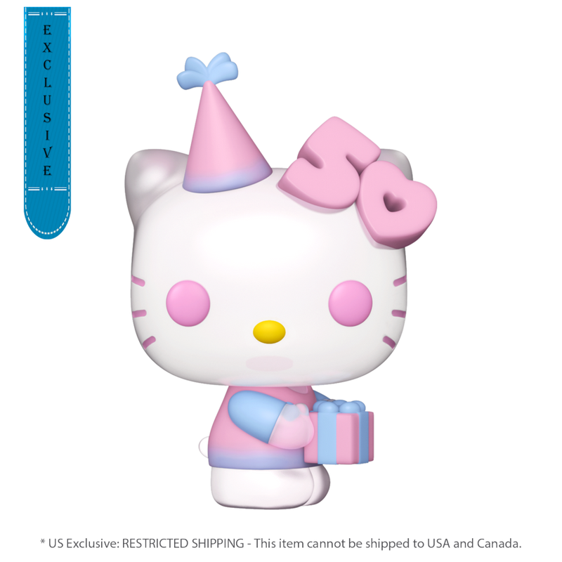 Hello Kitty 50th - Hello Kitty with Gifts Translucent (US Exclusive) Pop! Vinyl Figure