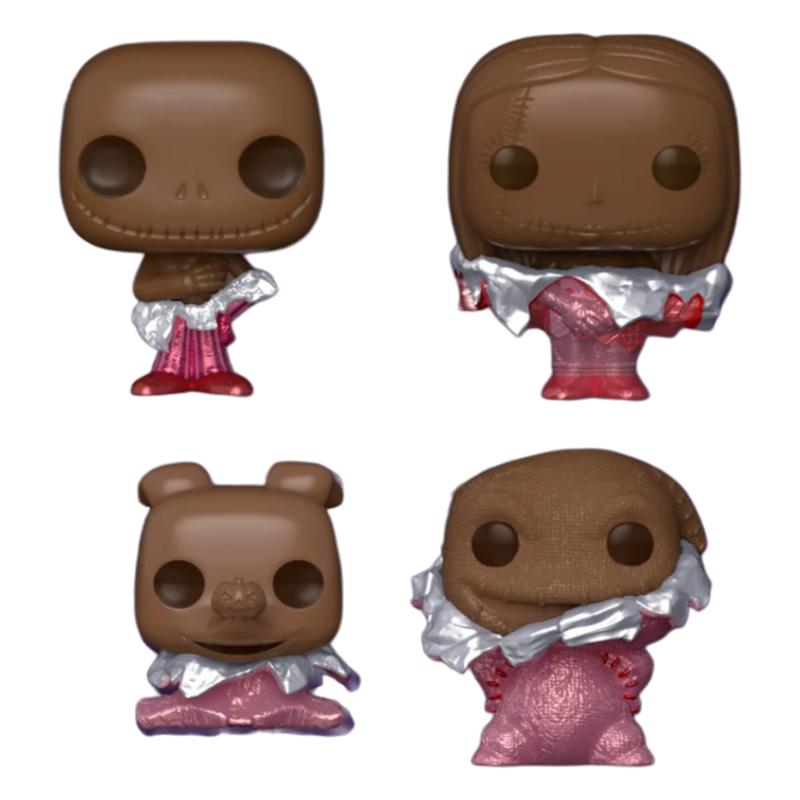 The Nightmare Before Christmas: Valentines 2024 - Pocket Pop Heart Box 4 Pack