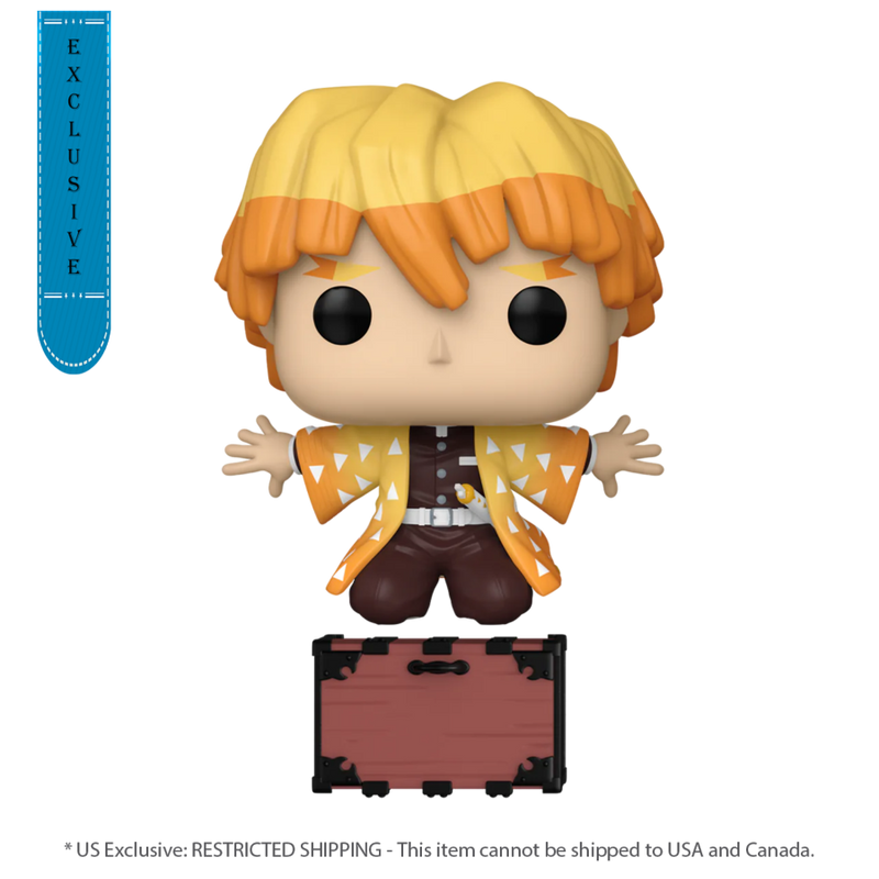 Demon Slayer - Zenitsu Kneeling (US Exclusive) Pop! Vinyl Figure