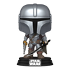 Star Wars: The Mandalorian - Mandalorian with DarkSaber Pop! Vinyl Figure