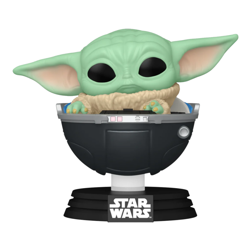 Star Wars: The Mandalorian- Grogu in Hovering Pram Pop! Vinyl Figure
