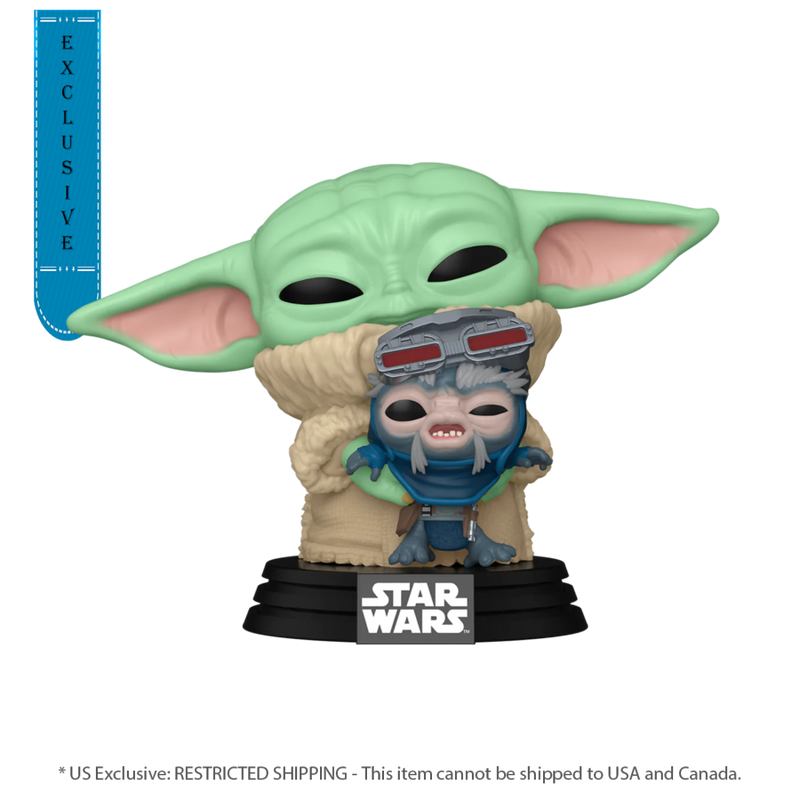 Star Wars: The Mandalorian - Grogu with Droidsmith (US Exclusive) Pop! Vinyl Figure