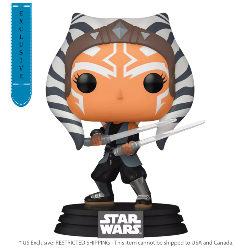 Star Wars: Ahsoka (TV) - Ahsoka Tano with Dual Lightsabers (US Exclusive) Pop! Vinyl Figure