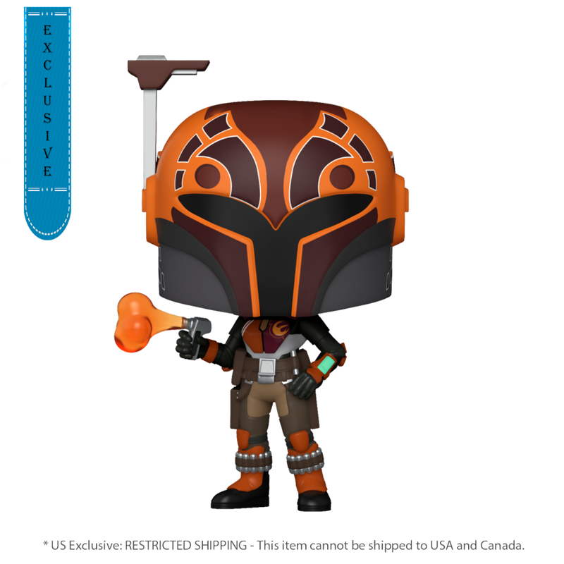 Star Wars: Rebels - Sabine Wren (US Exclusive) Metallic Pop! Vinyl figure