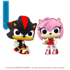 Sonic - Shadow & Amy Rose (US Exclusive) Flocked Pop! Vinyl Figure 2 Pack