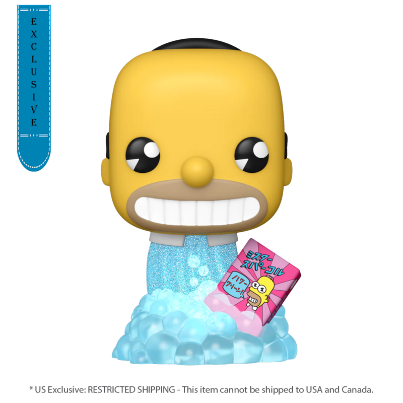 Simpsons - Mr Sparkle US Exclusive Diamond Glitter Pop! Vinyl Figure