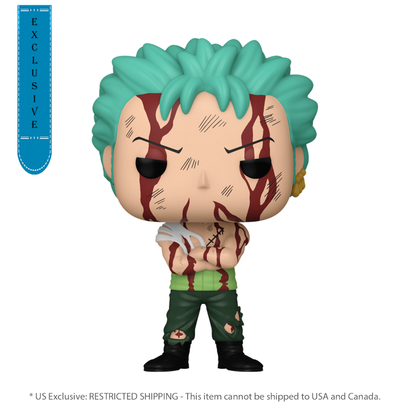 One Piece - Roronoa Zoro Nothing Happened (US Exclusive) Pop! Vinyl Figure