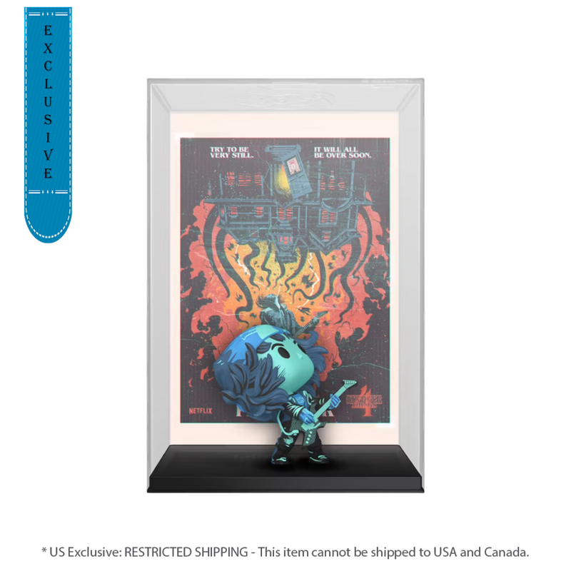 Stranger Things - Eddie (US Exclusive) Pop! Comic Cover