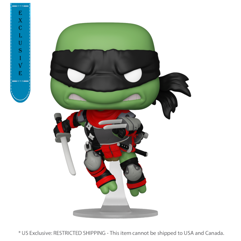 Teenage Mutant Ninja Turtles - Dark Leonardo Comic (US Exclusive) Pop! Vinyl Figure