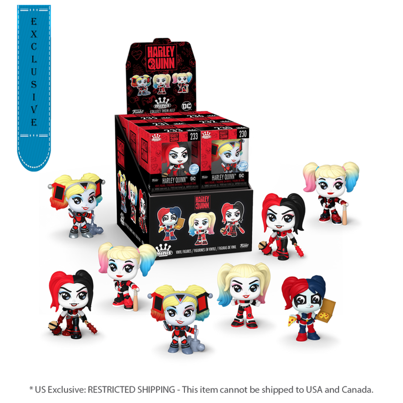 Batman - Harley Takeover US Exclusive Mini Vinyl Figure (Whole Box)