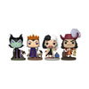 Disney: Villains - (US Exclusive) Glow Pop! Vinyl Figure 4 Pack