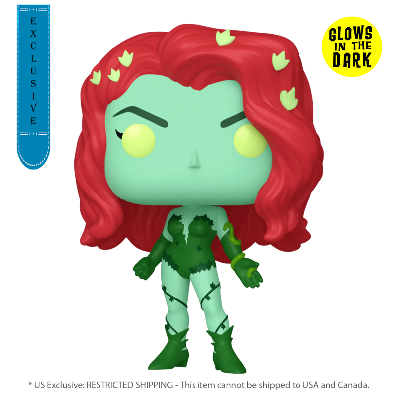 Harley Quinn: Animated - Poison Ivy Plant Suit (US Exclusive) Glow Pop! Vinyl Figure