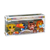 The Lion King (1994) - Simba, Zazi, Pumbaa, Mufasa (US Exclusive) Glitter Pop! Vinyl 4 Pack