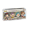 Snow White (1937) - Snow White, Dopey, Sleepy, Grumpy Exclusive Diamond Glitter (US Exclusive) Pop! Vinyl Figure 4 Pack