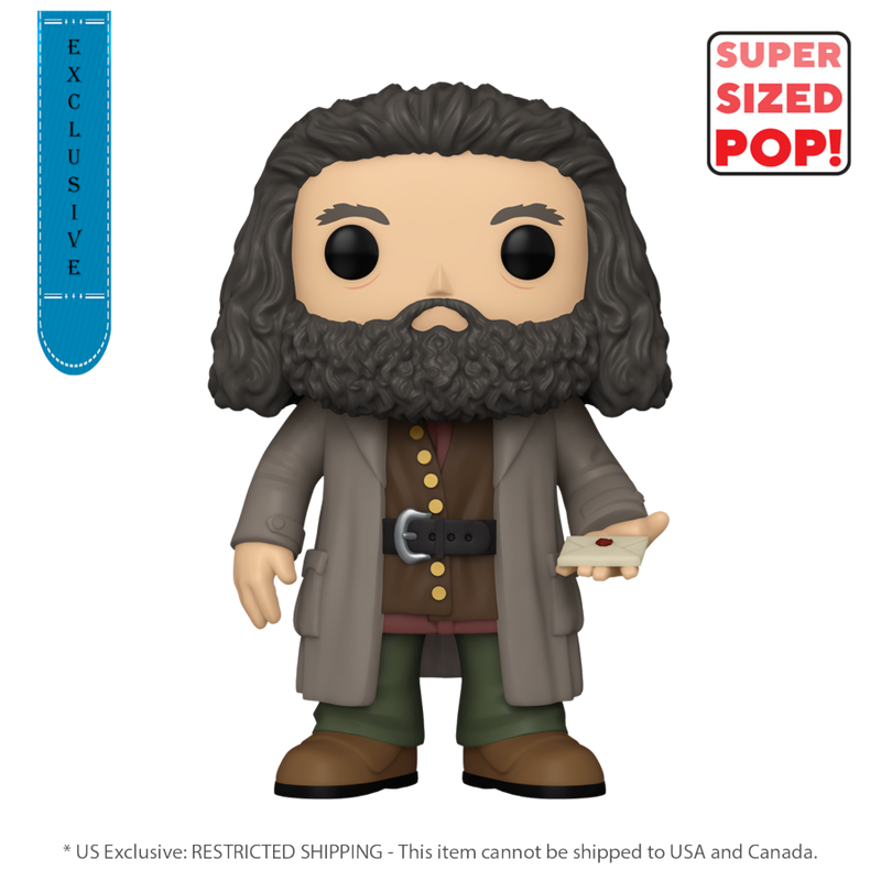 Harry Potter - Hagrid with Letter (US Exclusive) 6 Inch Pop! Vinyl Figure