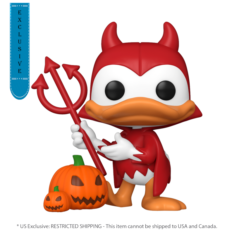 Disney - Devil Donald with Pumpkin (Chance of Chase) US Exclusive Pop! Vinyl Figure