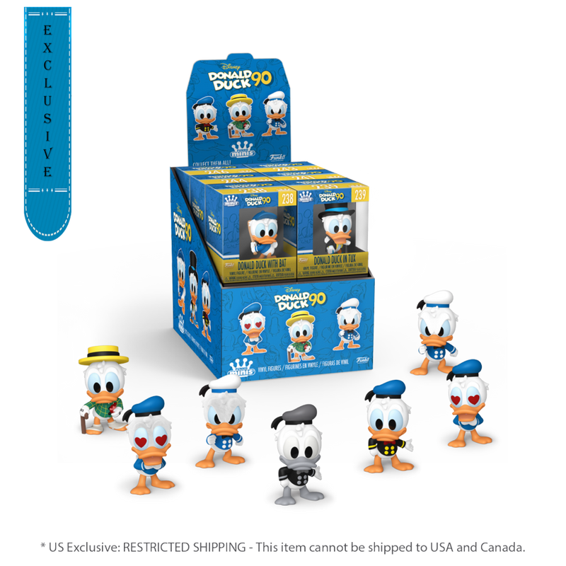 Disney - Donald Duck 90th (US Exclusive) Mini Vinyl Figure (Single)