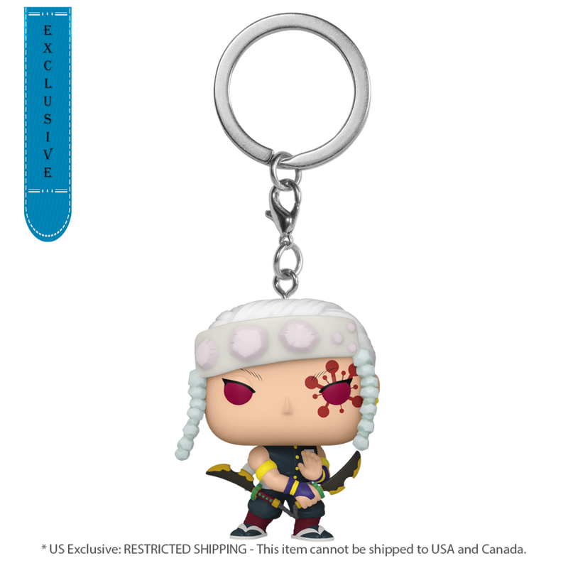 Demon Slayer - Tengen Uzui (US Exclusive) Pop! Keychain