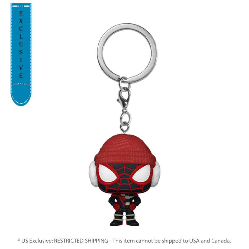 Spider-Man: Miles Morales - Winter Miles (US Exclusive) Pop! Keychain