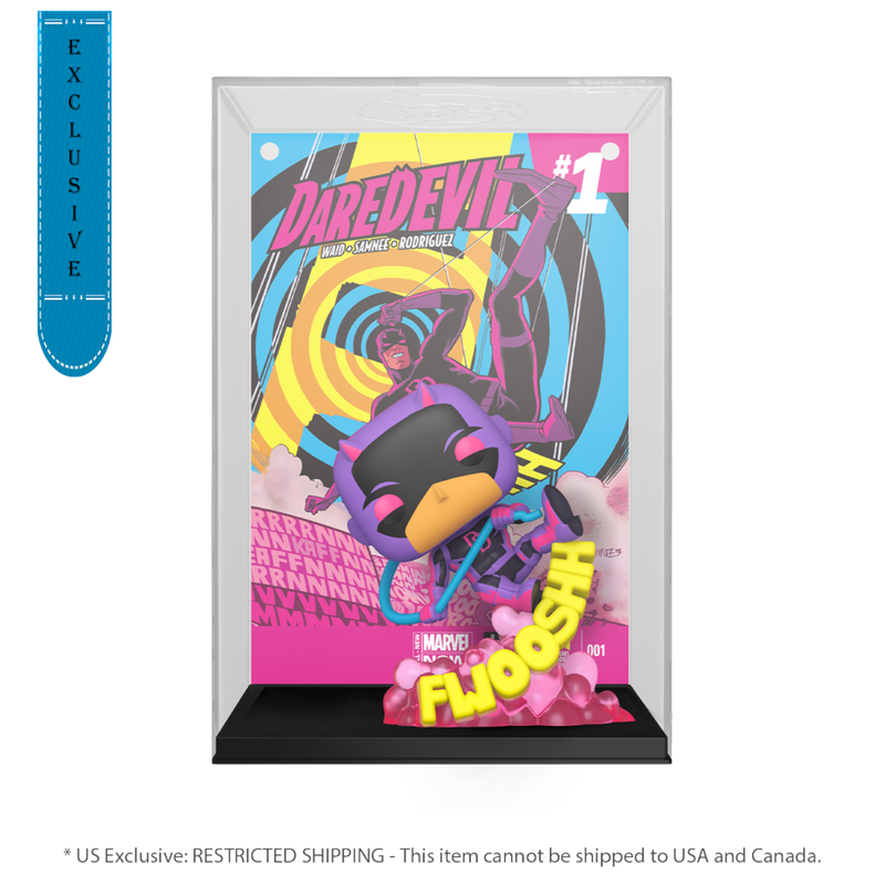 Marvel Comics - Daredevil #220 (US Exclusive) Blacklight Pop! Comic Cover