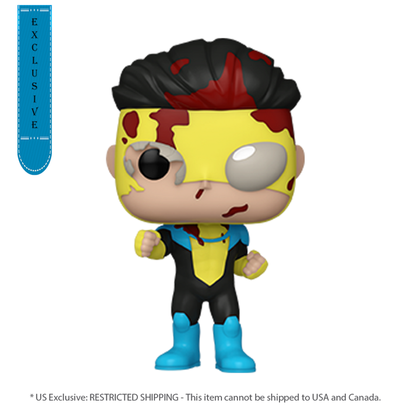 Invincible (TV) - Invincible Battle Damaged (US Exclusive) Pop! Vinyl Figure