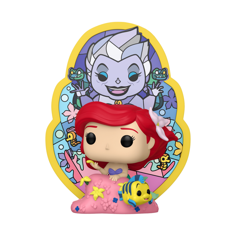 The Little Mermaid (1989) - Ariel (Stained Glass) Pop! Deluxe