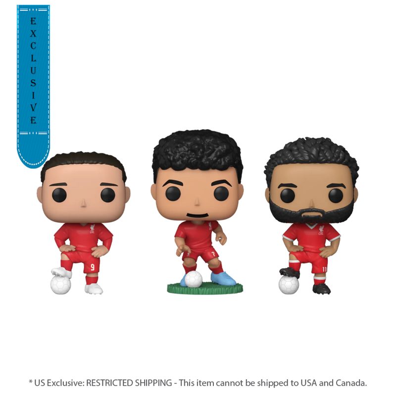 Football: Liverpool FC - Team Pop! Vinyl Figure 3 Pack