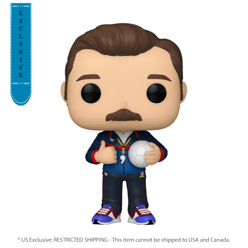 Ted Lasso - Ted Lasso with Ball (US Exclusive) Pop! Vinyl Figure