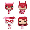 DC Comics: Valentines 2024 - Pink (US Exclusive) Pocket Pop! 4 Pack Heart Box