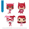 DC Comics: Valentines 2024 - Pink (US Exclusive) Pocket Pop! 4 Pack Heart Box
