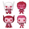 Marvel Comics: Valentines 2024 - Pink (US Exclusive) Pocket Pop! 4 Pack Heart Box