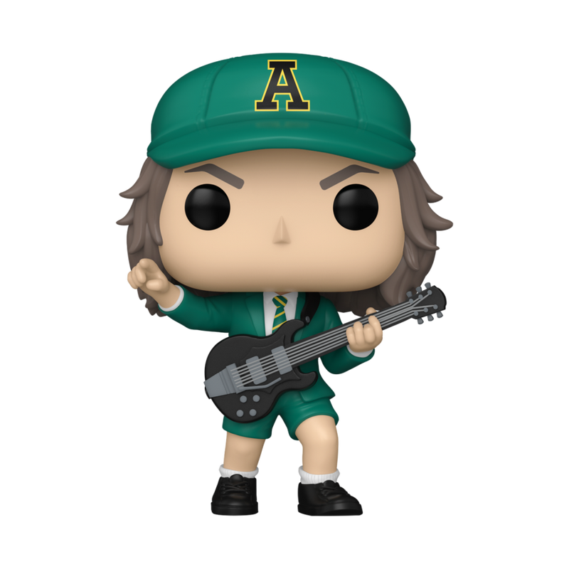 AC/DC - Angus Young (Green Uniform) Pop! Vinyl Figure
