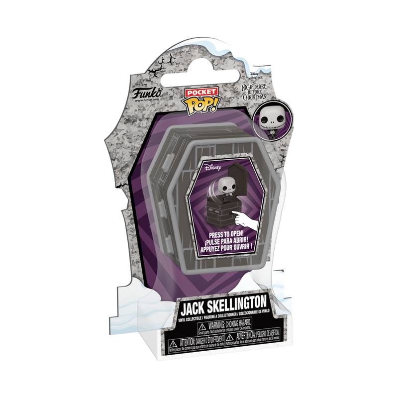 The Nightmare Before Christmas - Jack Pocket Coffin Poppers!