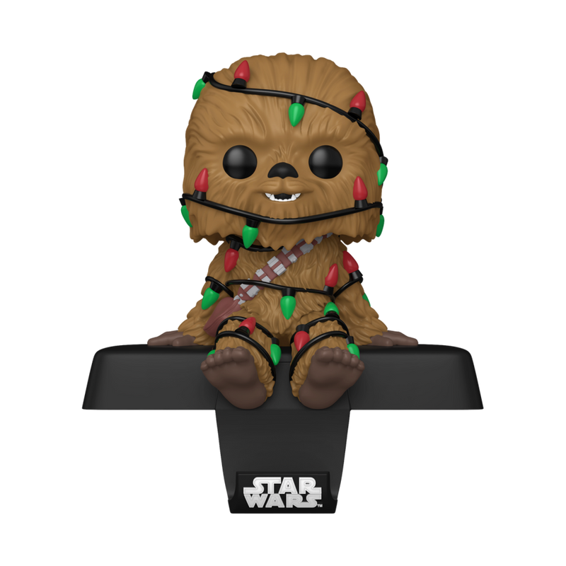 Star Wars -Chewie Pop! Edge-Sitter Stocking Hanger