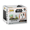 Star Wars: The Mandalorian - Din Grogu with Frog Pop! Deluxe