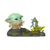 Star Wars: The Mandalorian - Din Grogu with Frog Pop! Deluxe