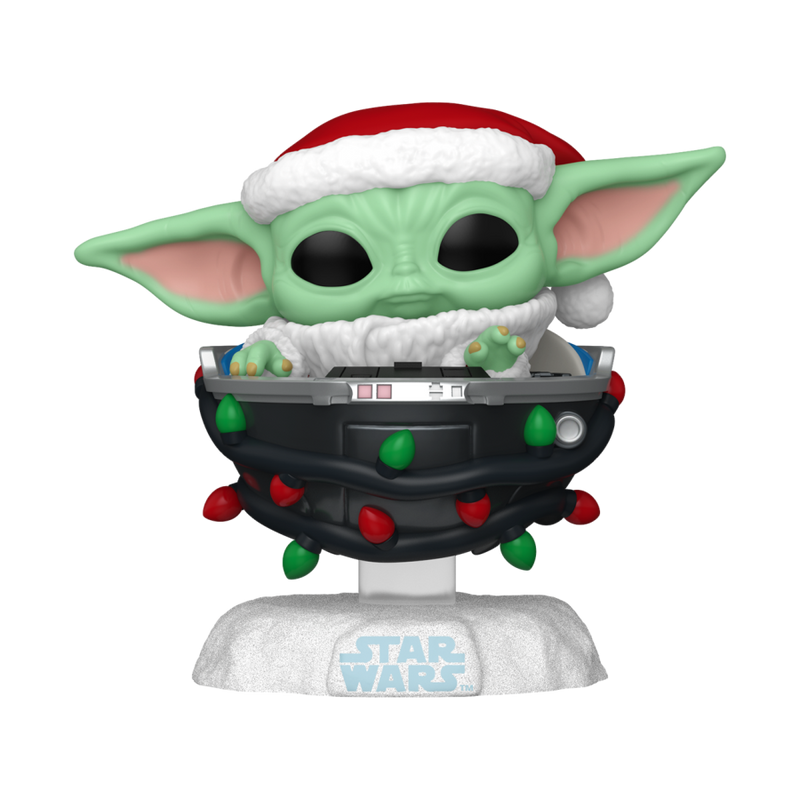 Star Wars: The Mandolorian - Grogu Pram Holiday Pop! Vinyl Figure