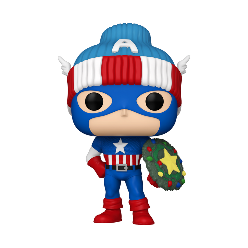 Marvel Comics - Captain America Holiday Pop! Vinyl Figure
