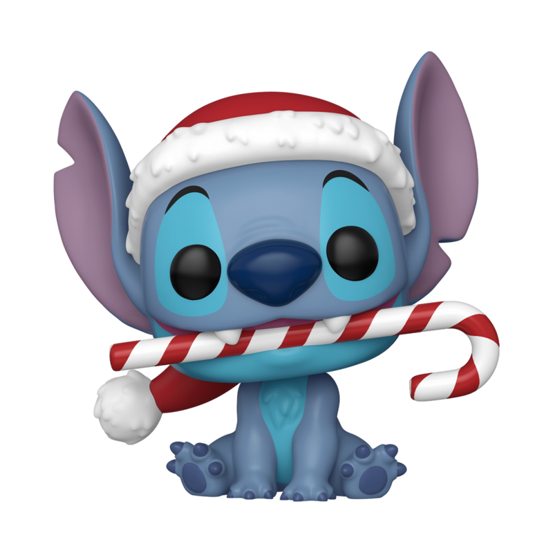 Lilo & Stitch - Stitch with Candy Cane Holiday Pop! Vinyl Figure