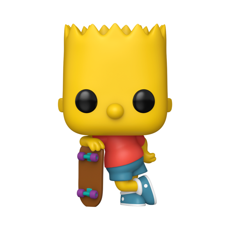 The Simpsons - Bart (with Skateboard) Pop! Vinyl Figure
