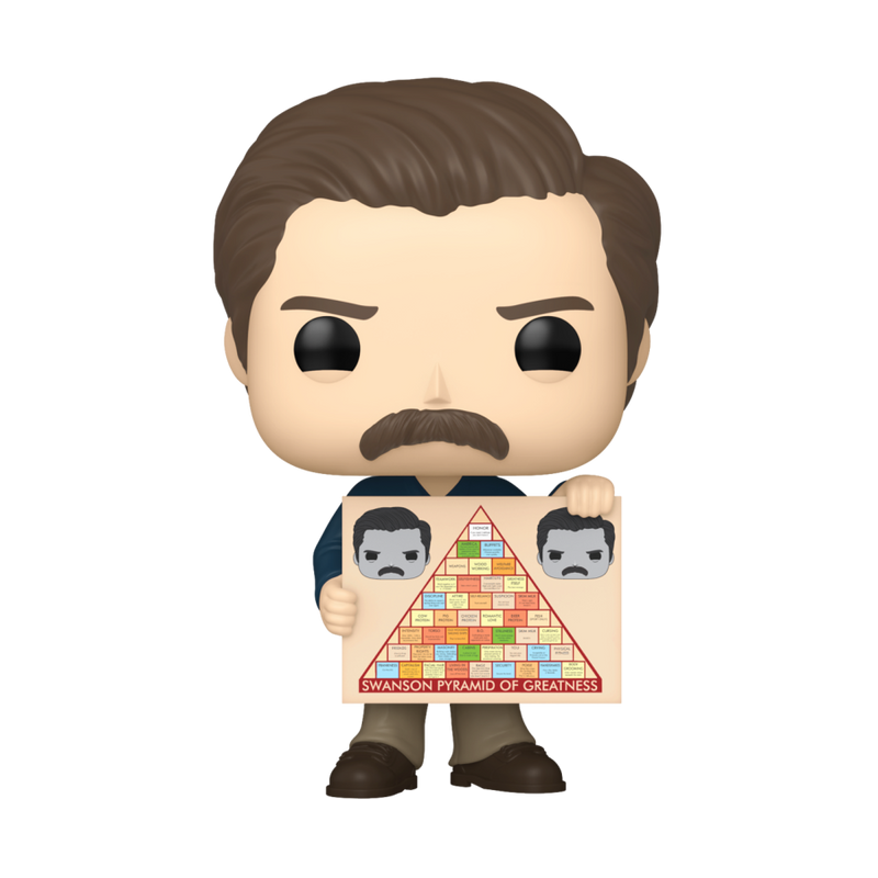 Parks & Recreation: 15th Anniversary - Ron Swanson Pop! Vinyl Figure