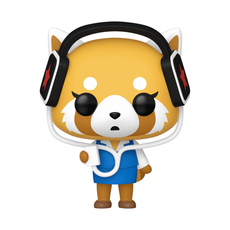 Aggretsuko - Aggretsuko with Headphones Pop! Vinyl Figure