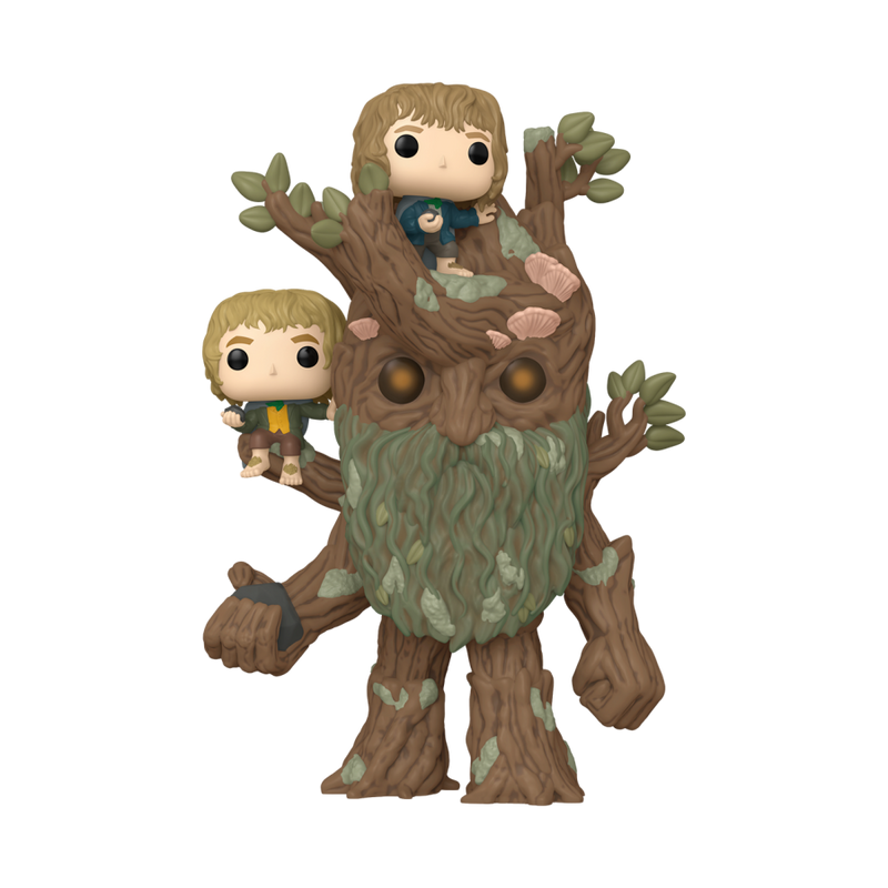 The Lord of the Rings - Treebeard with Merry & Pippin 6 Inch Pop! Vinyl Figure