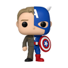 Marvel Comics - Captain America/Steve Rogers: Split Pop! Vinyl Figure
