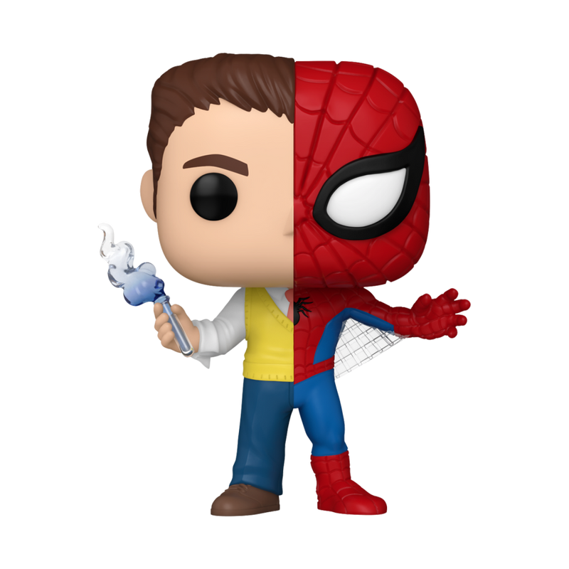 Marvel Comics - Spider-Man/Peter Parker Split Pop! Vinyl Figure