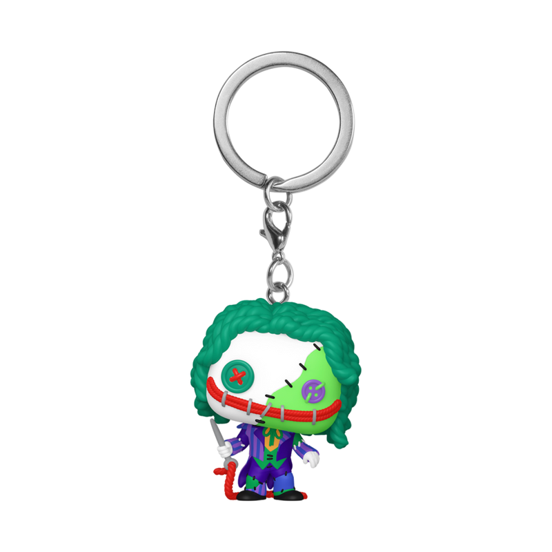 DC Comics - Patchwork The Joker Pop! Keychain